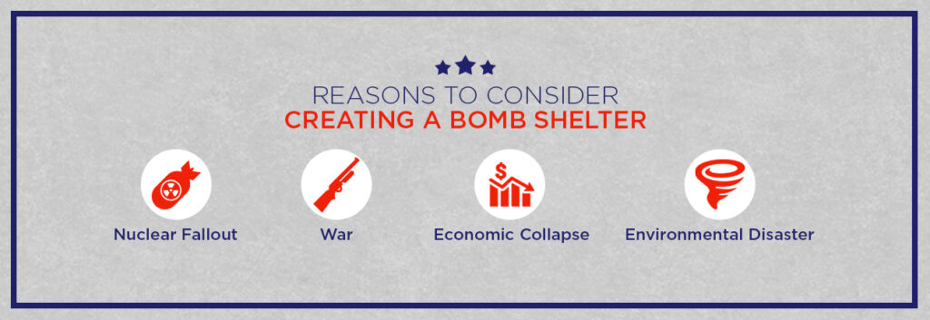 reasons to consider a bomb shelter